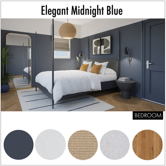 Elegant Midnight Blue