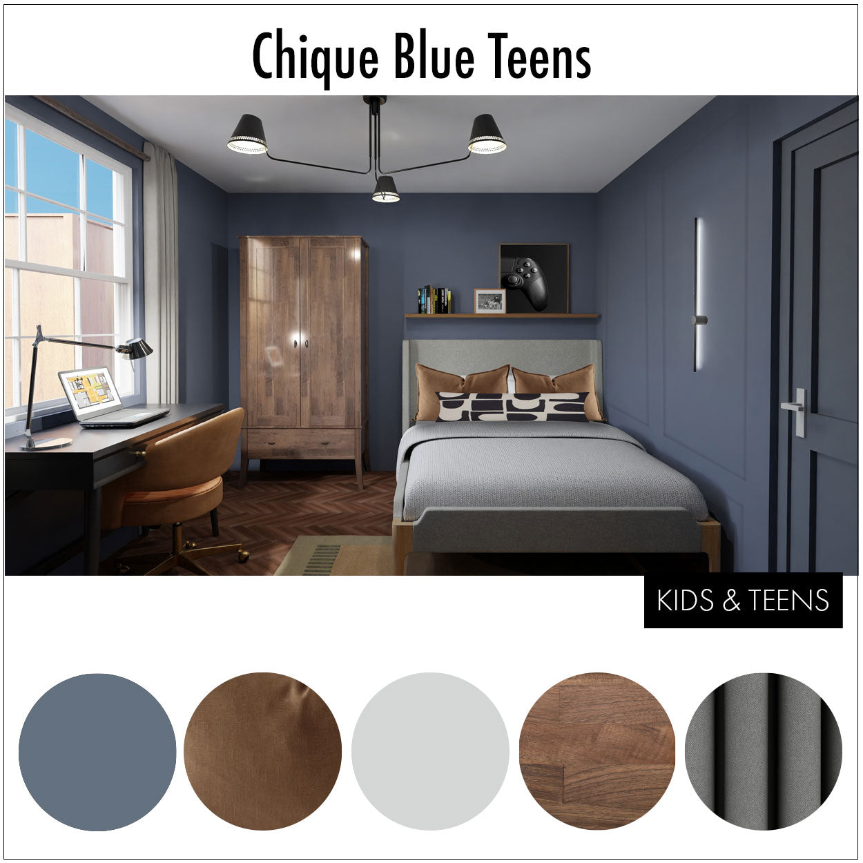 Chique Blue Teens