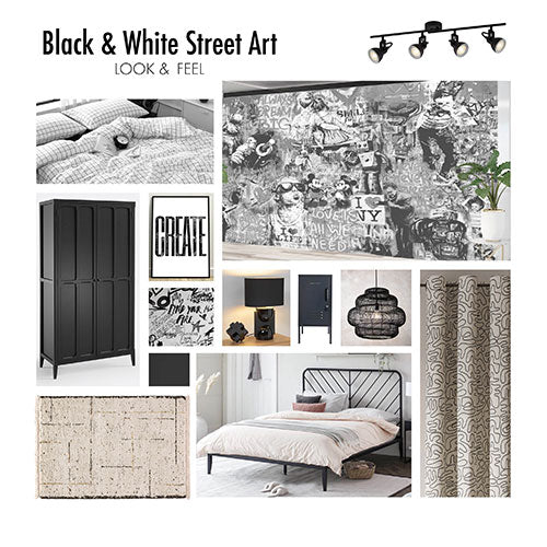 Street Art Black & White